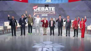 Se realizó el cuarto debate presidencial. Video: Canal N