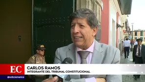 Carlos Ramos, magistrado del TC. América Noticias