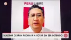 Debate por voto de requisitoriados reaviva caso Vladimir Cerrón