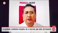 Debate por voto de requisitoriados reaviva caso Vladimir Cerrón