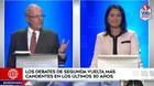 Los debates de segunda vuelta más candentes en los últimos 30 años