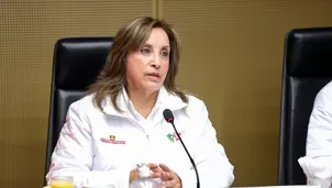 Dina Boluarte dio el anuncio esta tarde. Foto: Presidencia / Video: Canal N