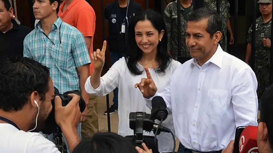 Ollanta Humala y Nadine Heredia. Foto: Andina