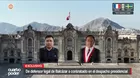 De defensor legal de Balcázar a contratado en el despacho presidencial