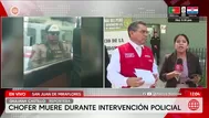Defensor de la PNP afirma que suboficial disparó a bus tras ser atropellado por chofer