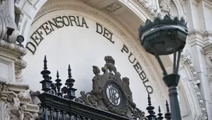 Defensoría apoya decisión del TC sobre extinción de dominio. Foto y video: Canal N/Andina