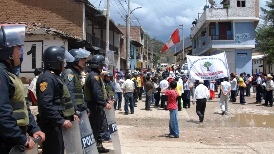 El 67 por ciento de los conflictos son de tipo socioambiental. Foto: Andina.