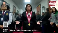 Delia Espinoza suspendida como fiscal tras desacato a la JNJ