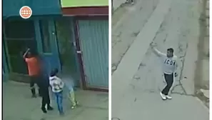 Delincuente armado roba a mujer frente a sus menores hijas en SJM/ América Noticias