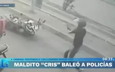Delincuente disparó contra policía y mantiene antecedentes - Noticias de Diego Bertie