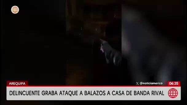 Delincuente graba ataque armado a casa y lanza amenazas en Arequipa/ América Noticias