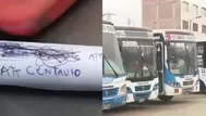 Delincuente lanzó un explosivo a bus de Translima en SMP