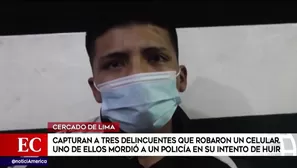 Agentes de la Policía capturaron a este sujeto identificado como Giuseppe Flores Herrera