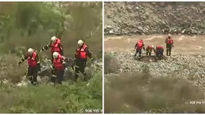 Delincuente muere ahogado al huir por el río tras robar un auto/ América Noticias