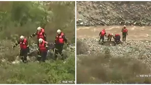 Delincuente muere ahogado al huir por el río tras robar un auto/ América Noticias