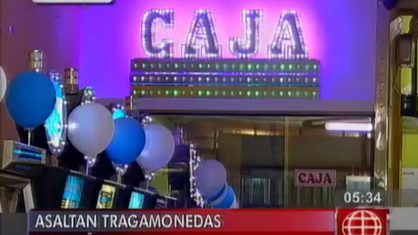 Delincuentes armados asaltaron un casino en Breña 