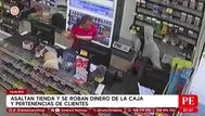 Delincuentes asaltan minimarket en Huaura y dos son capturados