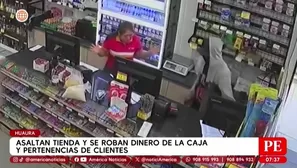 Huaura: Asaltan tienda y se roban dinero de la caja. Foto y video: America Noticias