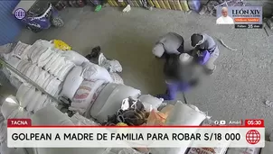 Delincuentes asaltan negocio y golpean a una mujer en Tacna. Foto y video: América Noticias