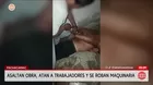 Delincuentes asaltan obra y roban maquinaria pesada en Pachacámac