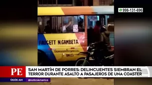 Asalto en cúster en SMP. América Noticias