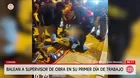 Delincuentes balean a supervisor de obra en Comas