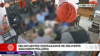 Delincuentes se llevaron las pertenencias de clientes y comensales | Video: América Noticias