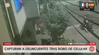Delincuentes golpean a mujer para robarle su celular en Comas