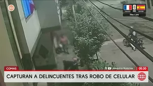 Delincuentes golpean a mujer para robarle su celular en Comas. Foto y video: América Noticias