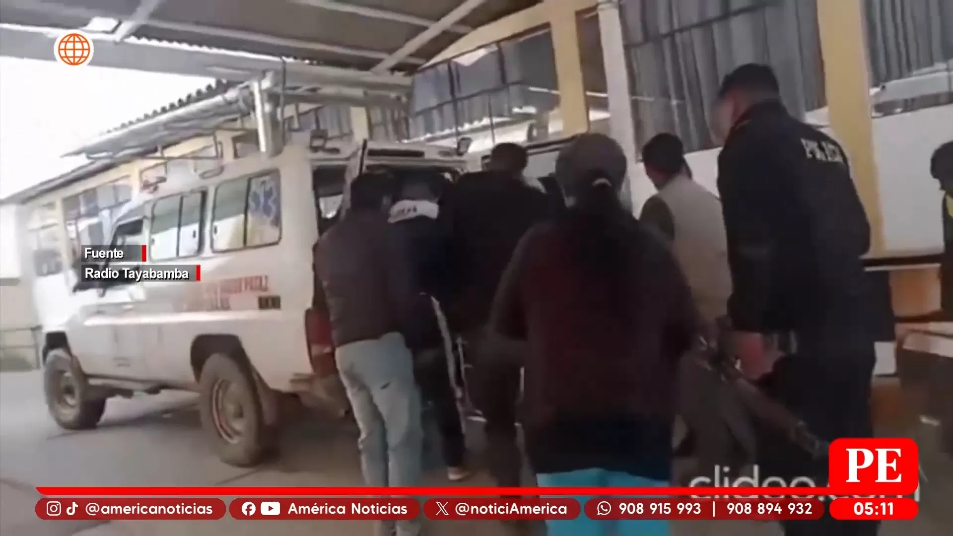Delincuentes intentan tomar Minera Caravelí y se enfrentan a policías en La Libertad. Foto: América Noticias Delincuentes intentan tomar Minera Caravelí y se enfrentan a policías en La Libertad. Foto: América Noticias