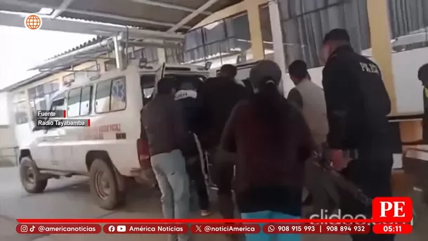 Delincuentes intentan tomar Minera Caravelí y se enfrentan a policías en La Libertad. Foto: América Noticias