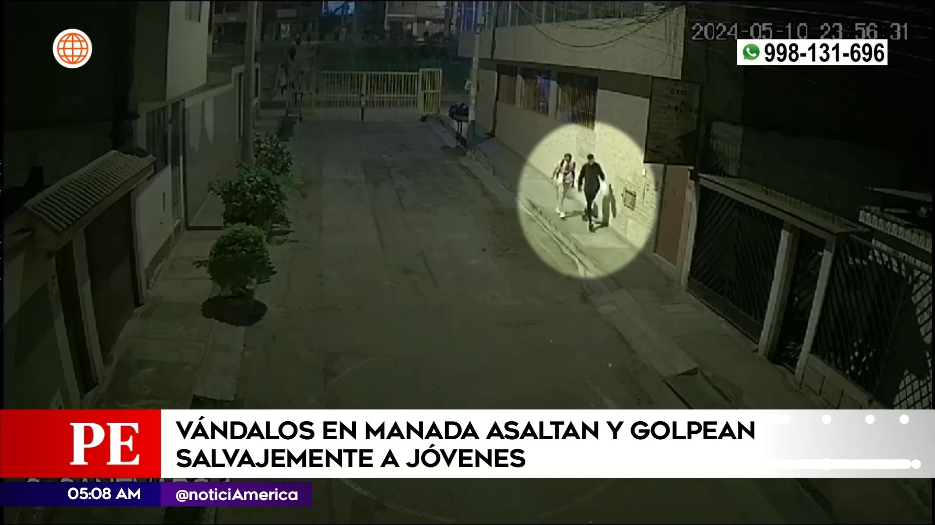 Jóvenes retornaban a sus casa tras trabajar | Imagen: América Noticias