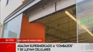 Robo en supermercado. América Noticias