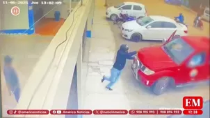 Chiclayo: “marcas” roban cartera equivocada sin dinero. Foto y video: AN