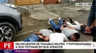 Delincuentes se tomaban selfies con sus víctimas durante atracos