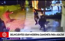 Miraflores: Delincuentes usan moderna camioneta para asaltar - Noticias de fabio-agostini