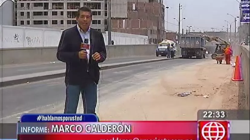 Tras denuncia de América Noticias, limpiaron cruce de avenida Venezuela y Tingo María