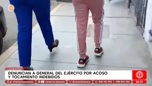 Denuncian a general del Ejército por acoso y tocamientos indebidos en Lambayeque. Foto y video: América Noticias