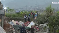 MML ejecutó desalojo en Chosica: vecinos denuncian agresión. Foto y video: Canal N