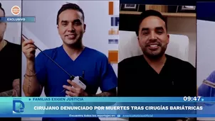 Cirujano denunciado por muertes tras cirujías bariátricas. Foto y video: Domingo Al Día