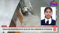 Denuncian desaparición de escolar en Tacna