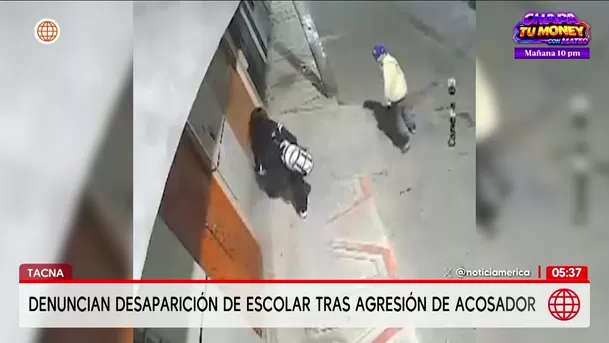 Denuncian desaparición de escolar en Tacna. Foto: América Noticias Denuncian desaparición de escolar en Tacna. Foto: América Noticias