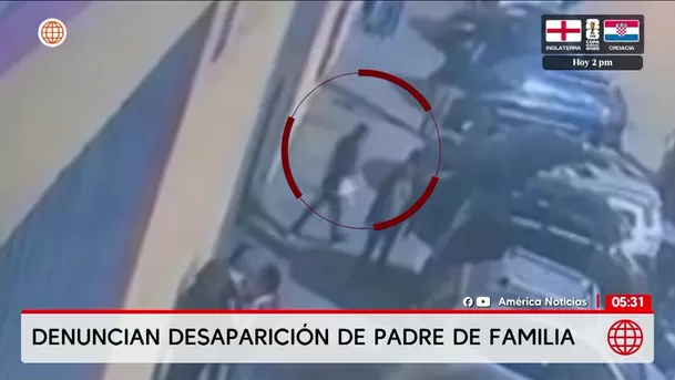 Denuncian desaparición de padre de familia tras salir de una fiesta. Foto: América Noticias Denuncian desaparición de padre de familia tras salir de una fiesta. Foto: América Noticias