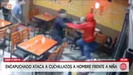 Denuncian a hombre por ataque con cuchillo en Santa Anita