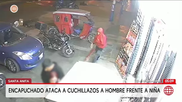 Denuncian a hombre por ataque con cuchillo en Santa Anita. Foto: América Noticias