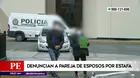 Denuncian a pareja de esposos por estafa