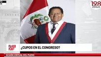 Congresista Orestes Sánchez. Cuarto Poder