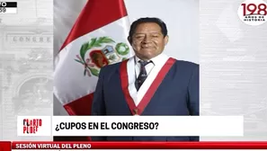 Congresista Orestes Sánchez. Cuarto Poder