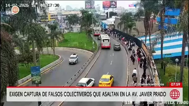 Denuncian secuestro en colectivo en San Borja/ América Noticias Denuncian secuestro en colectivo en San Borja/ América Noticias