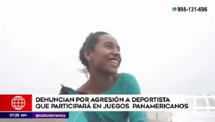 Mar&iacute;a Fernanda Reyes participar&aacute; en los Juegos Panamericanos. Video: Am&eacute;rica TV